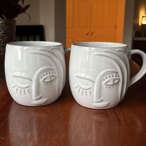Vintage Pair of Vintage Starbucks collectible mermaid statement mugs
